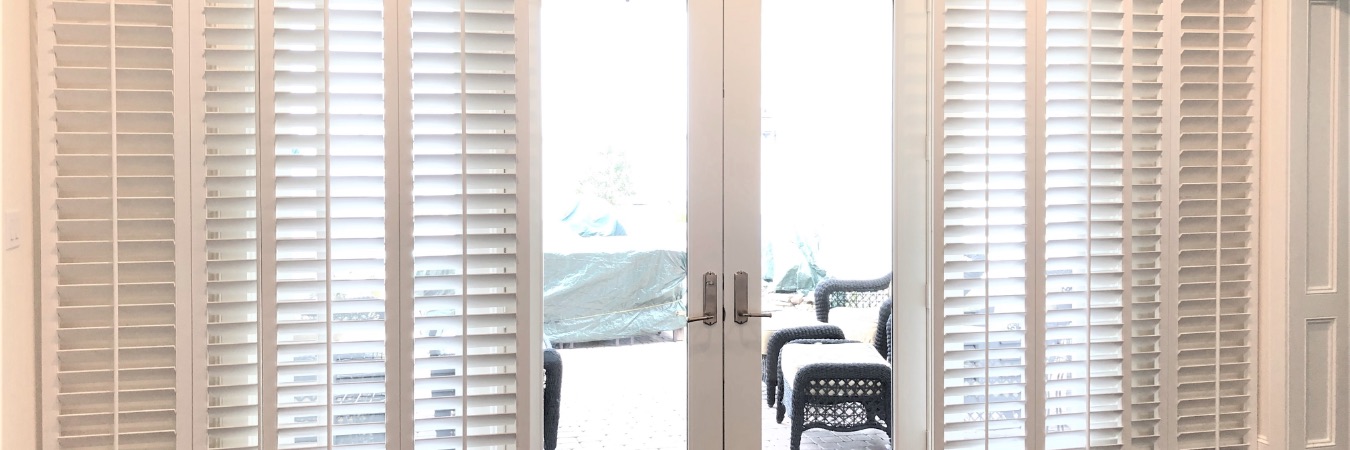 Sliding door shutters in Cleveland