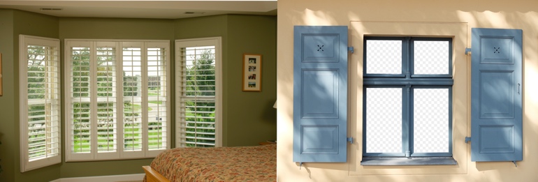 Cleveland Ohio outdoor and indoor shutters